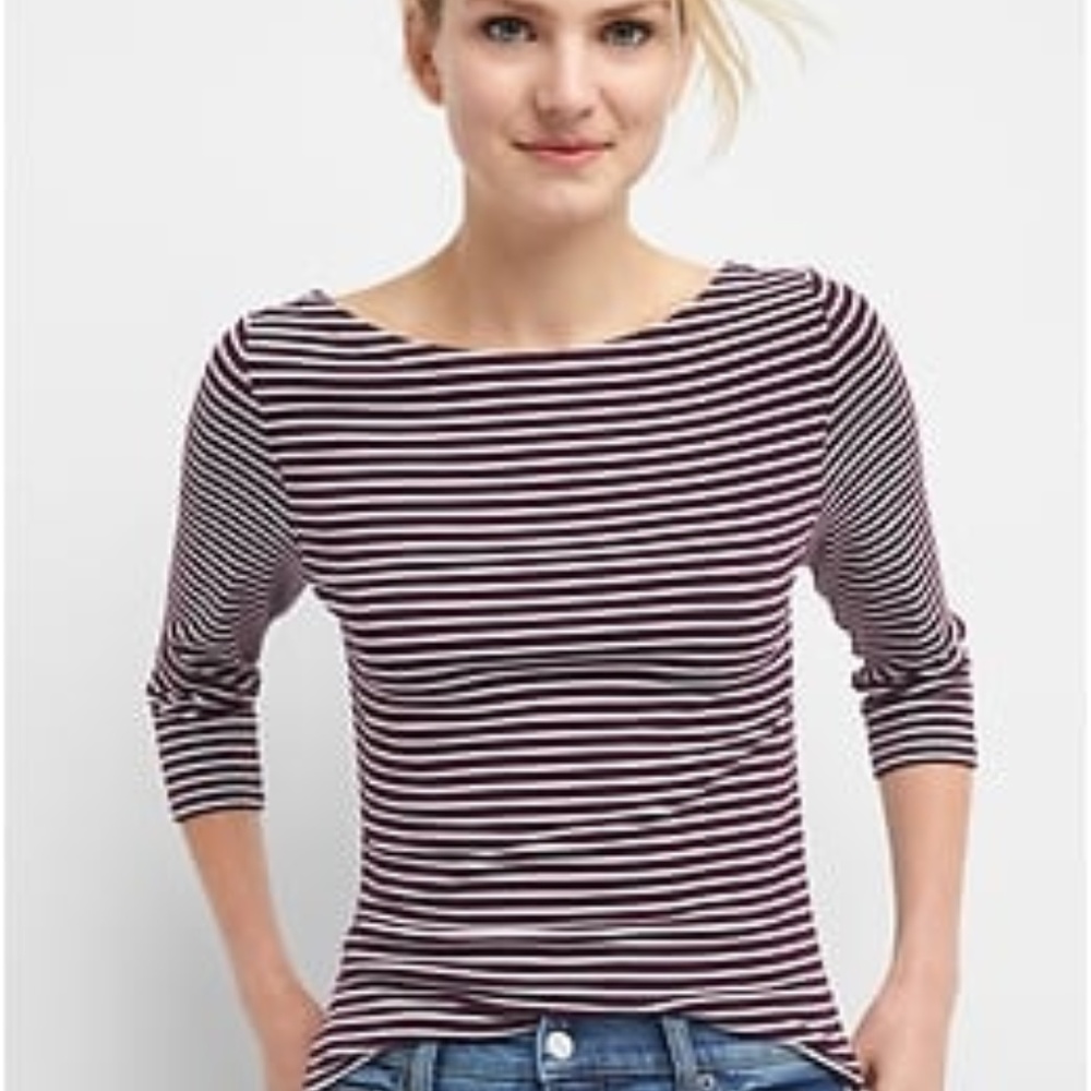 Gap Stripe Ballet-Back T-Shirt